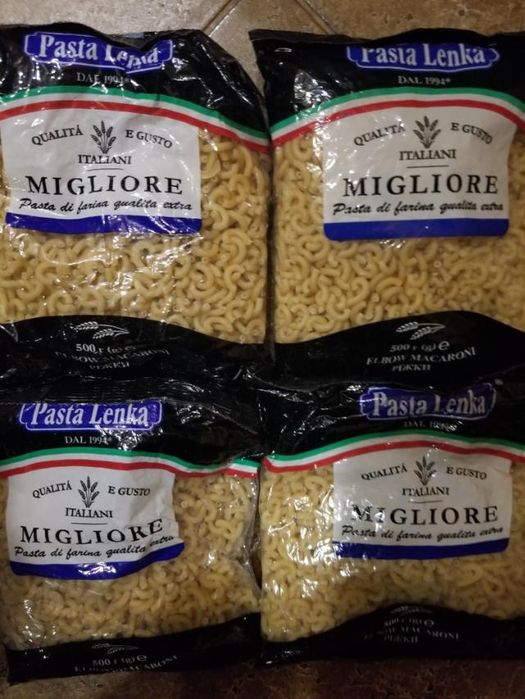 Макароны и консервы