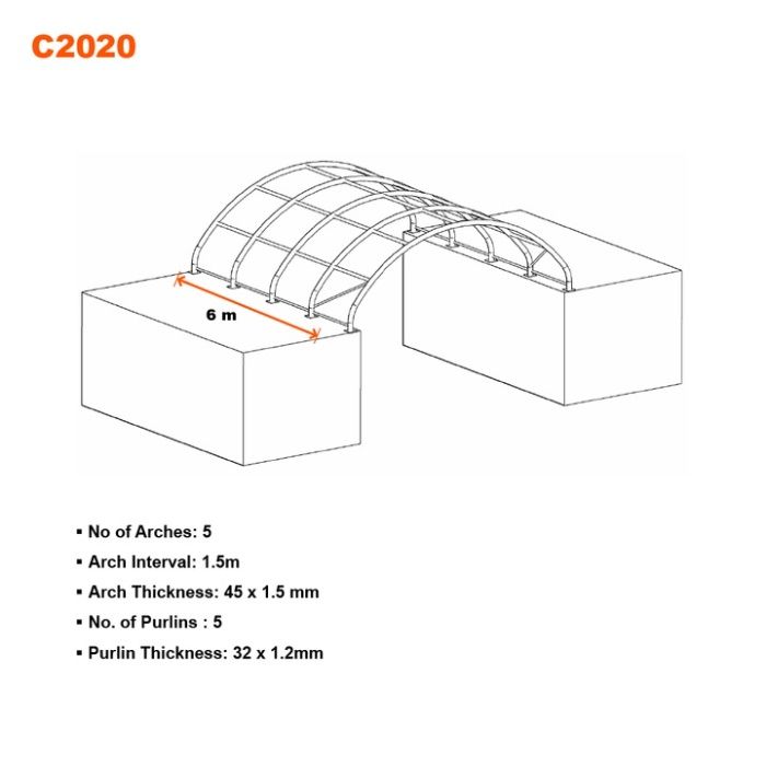 Dach kontener morski namiot zadaszenie budowlany kontenery 6x6 wiata