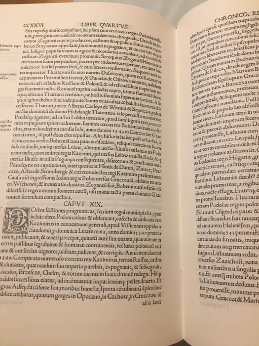 Chronica Polonorum, reprint