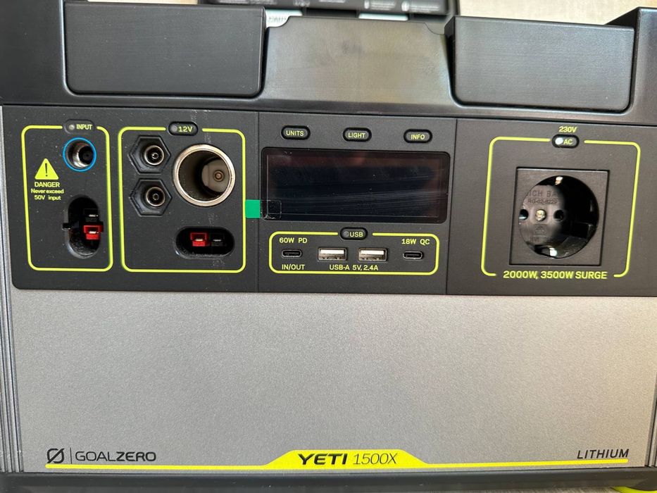 Yeti 1500x джерело живлення