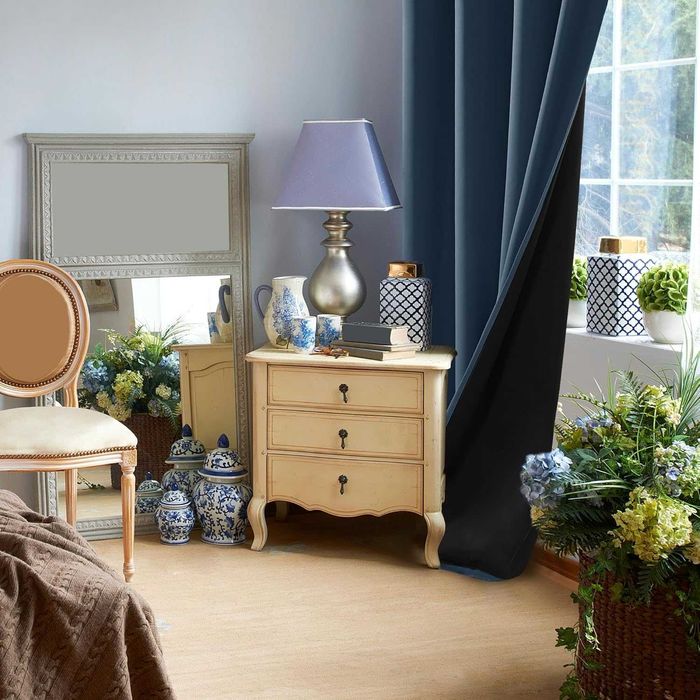 Nowa zasłona / 2szt / oczka / 140x165cm / zaciemniająca / 5613!