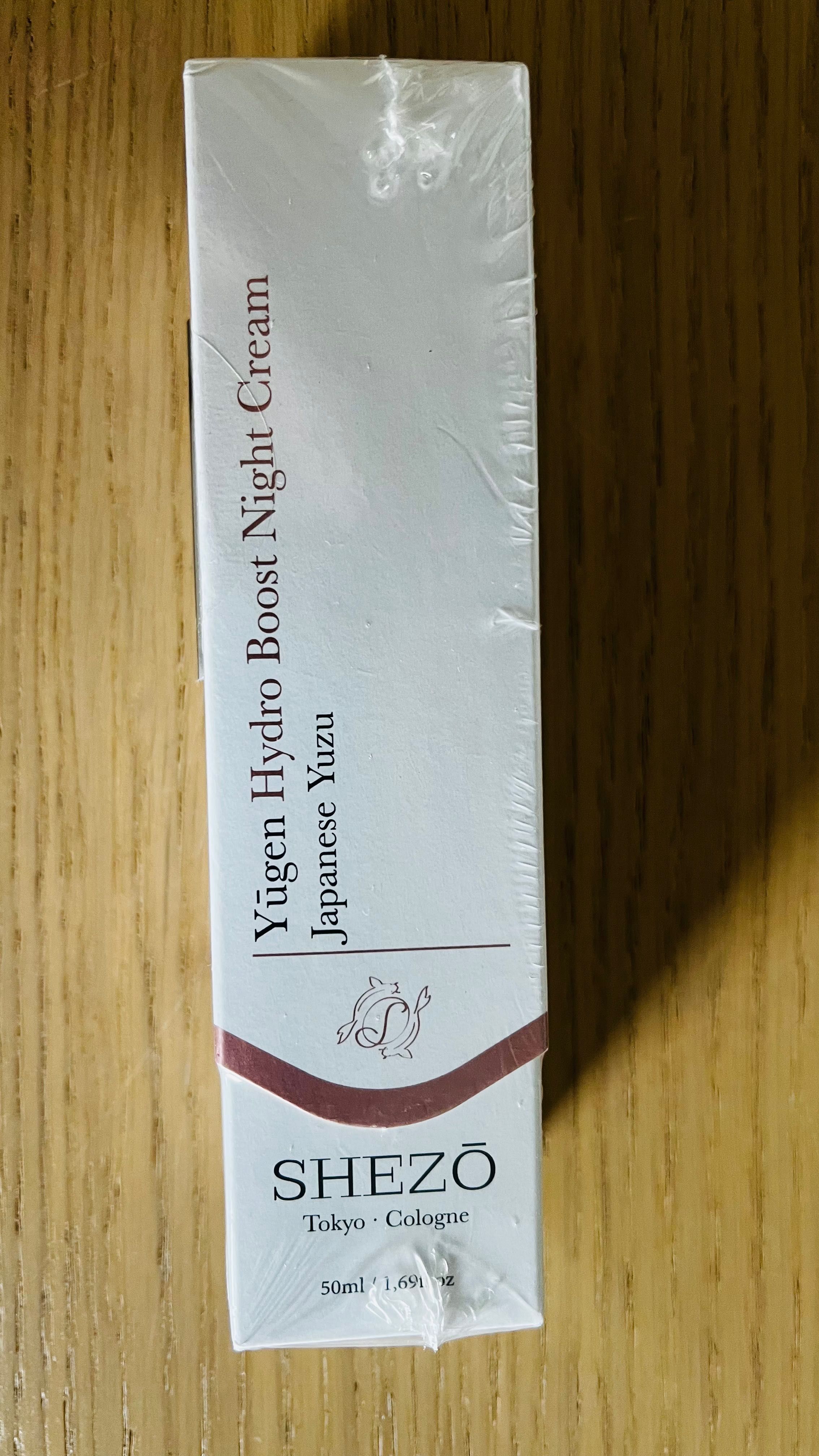 Shezo hydro boost night cream Japanese japoński yuzu krem na noc wegan