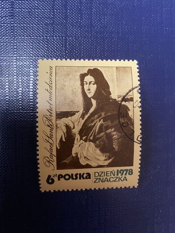 Znaczek pocztowy POLSKA dzień znaczka portret 1978