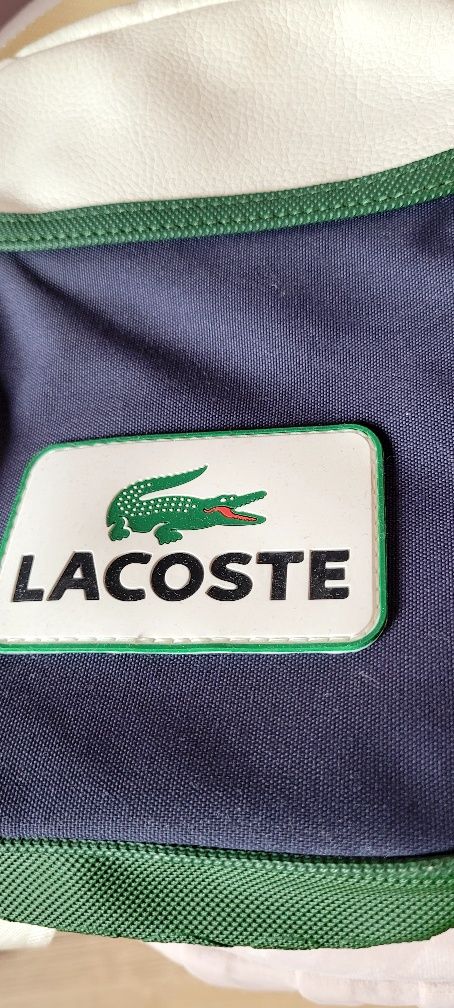 LACOSTE Listonoszka - brelok krokodyl gratis