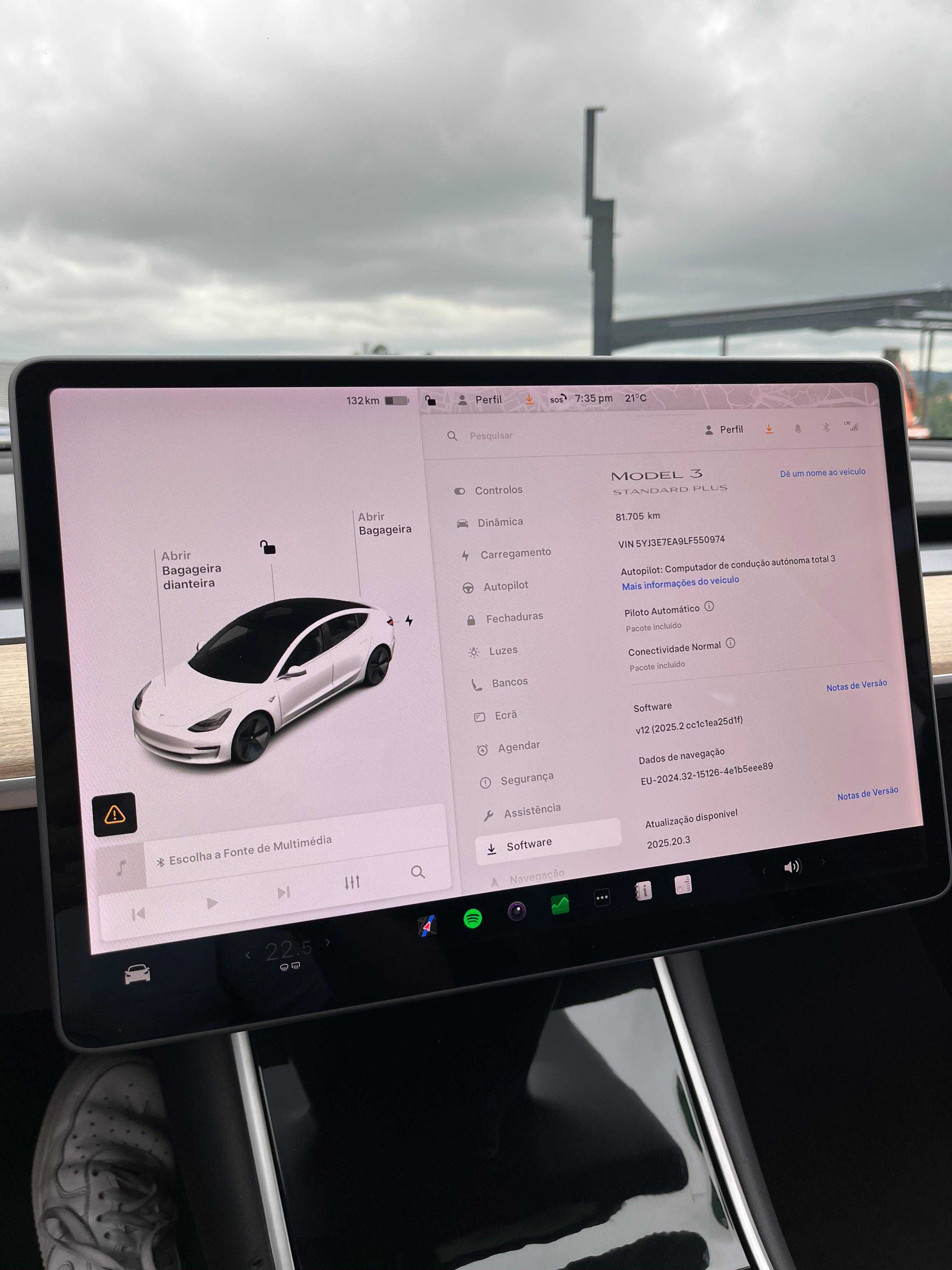 Tesla Model 3 Standard Range Plus | 60kWh | Garantia Incluída