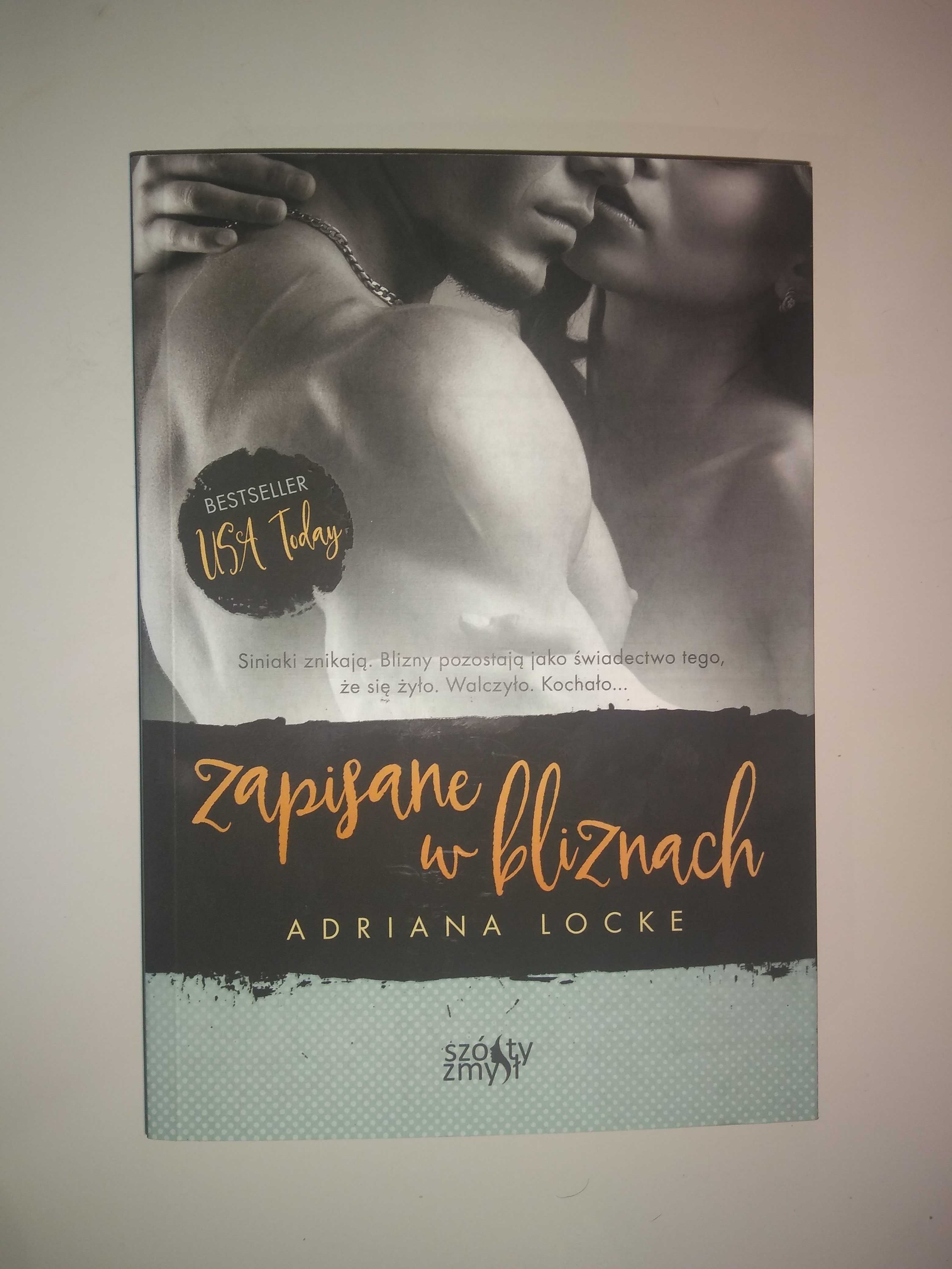 Dobra książka - Zapisane w bliznach Adrianna Locke (NOWA) (N1)
