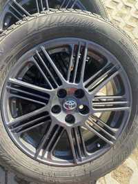 Felgi Toyota + opony letnie Nokian 235/55R18 100V Line SUV