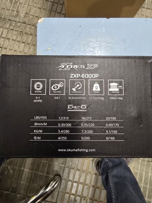 Carreto okuma azores  ZXP6000P