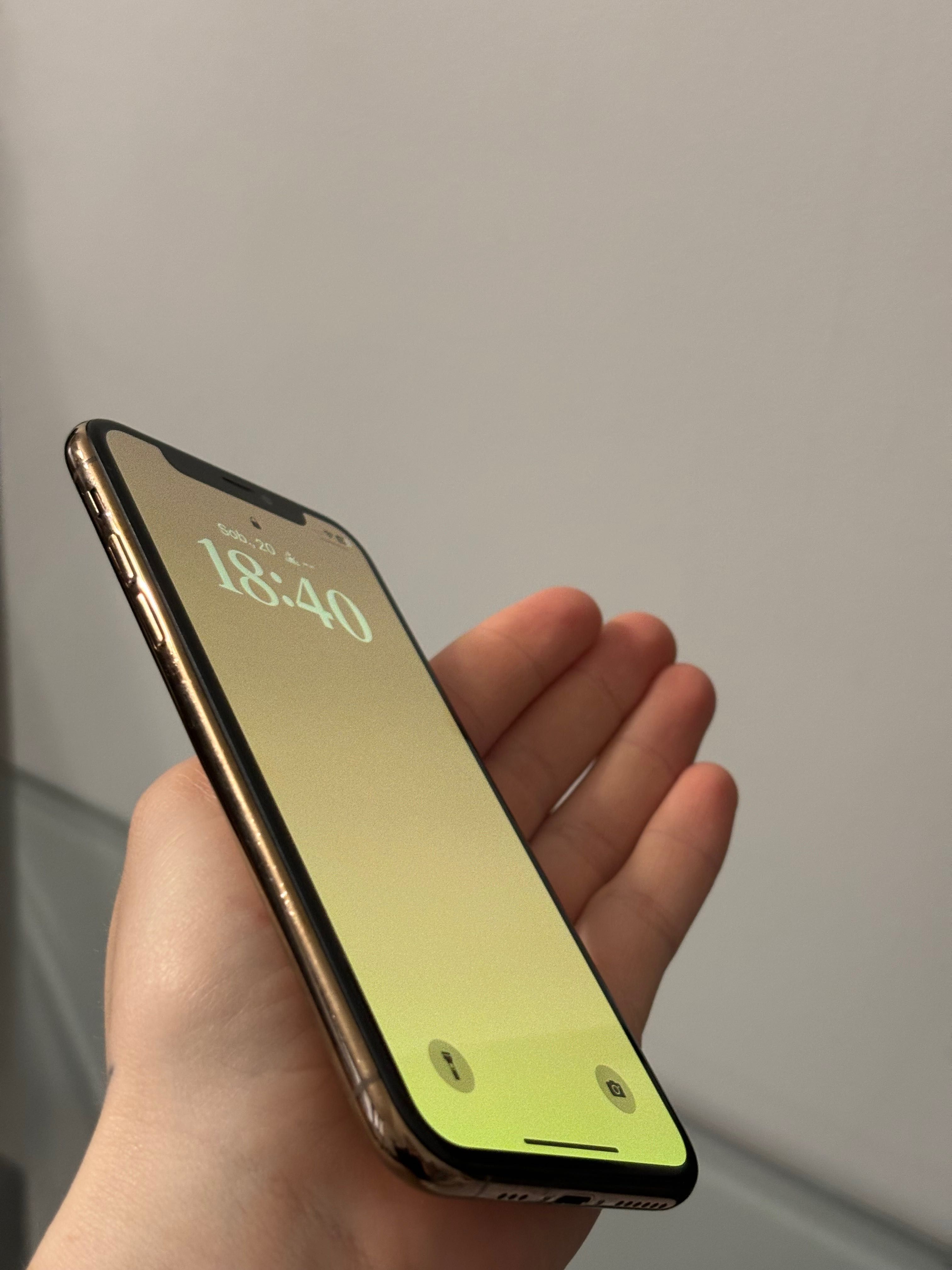 Iphone X 256 GB Złoty - Doskonały Stan!