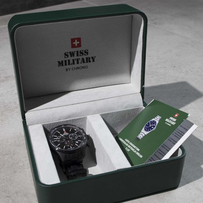 Zegarek Swiss military by chrono SM34081.04 - 5 lat gwarancji