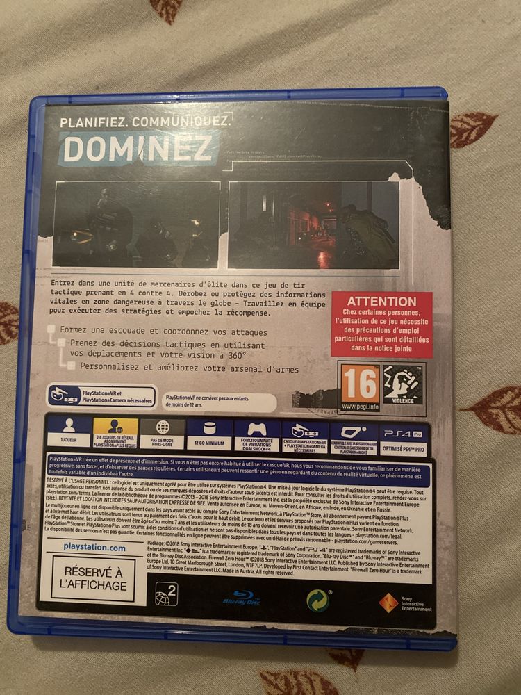 Firewall zero hour