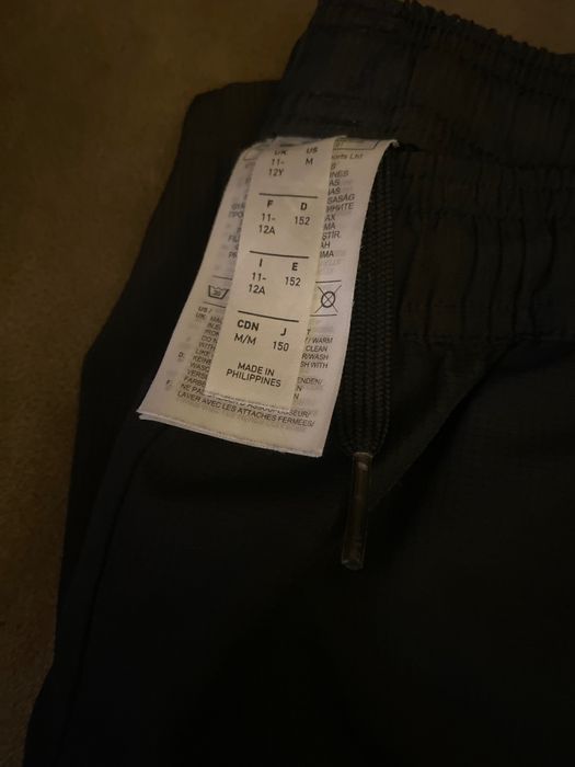 Calças Pretas Adidas 11/12 anos