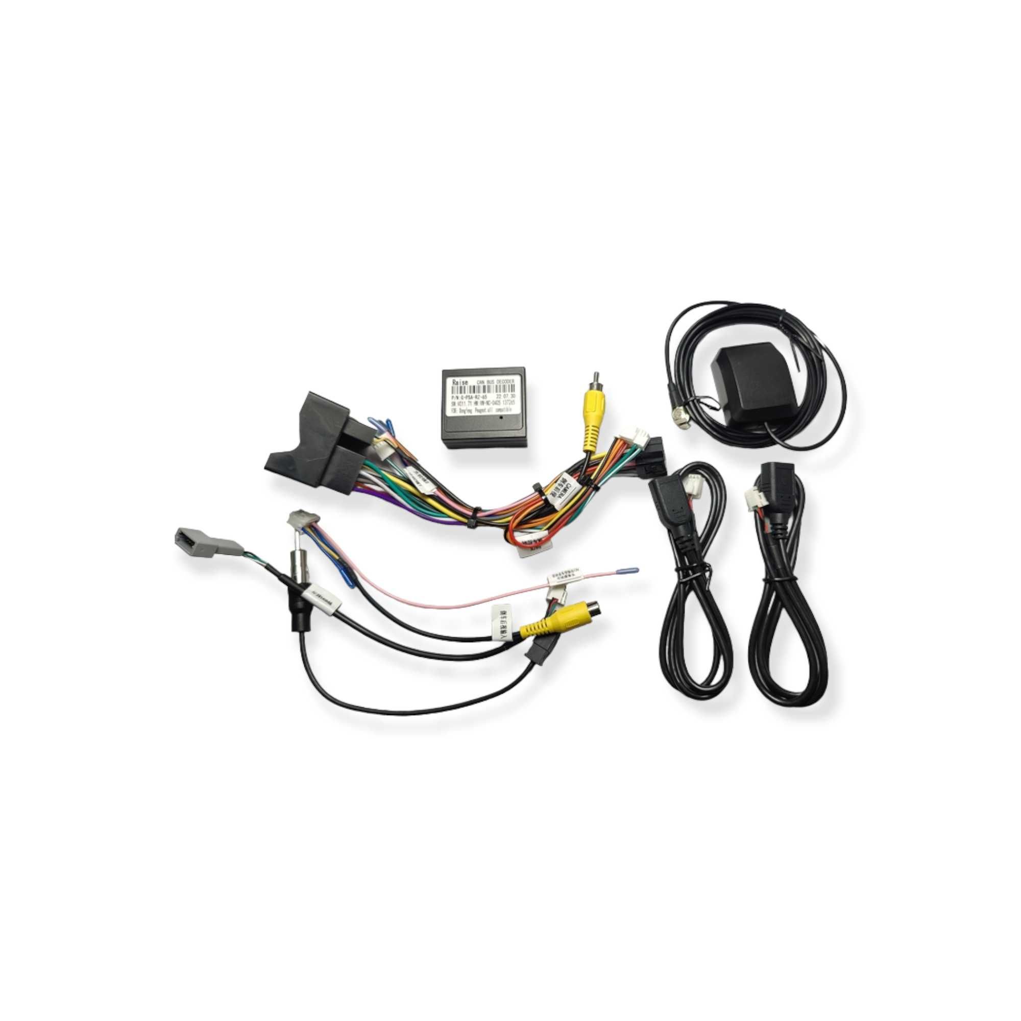 Rádio Citroen C4  - Android 13 – 2 DIN GPS WIFI - Preto