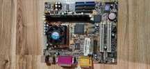 Stara płyta główna P6IWP-Fe(V2.0) + Celeron 566 + 64 SDRAM RETRO PC