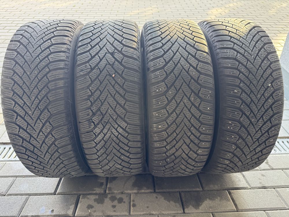 Koła zimowe opony 205/55/R16 i felgi 5*100 i kolpaki OPEL