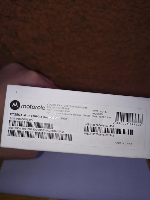 Motorola edge 60 fusion 8+256GB Nowa