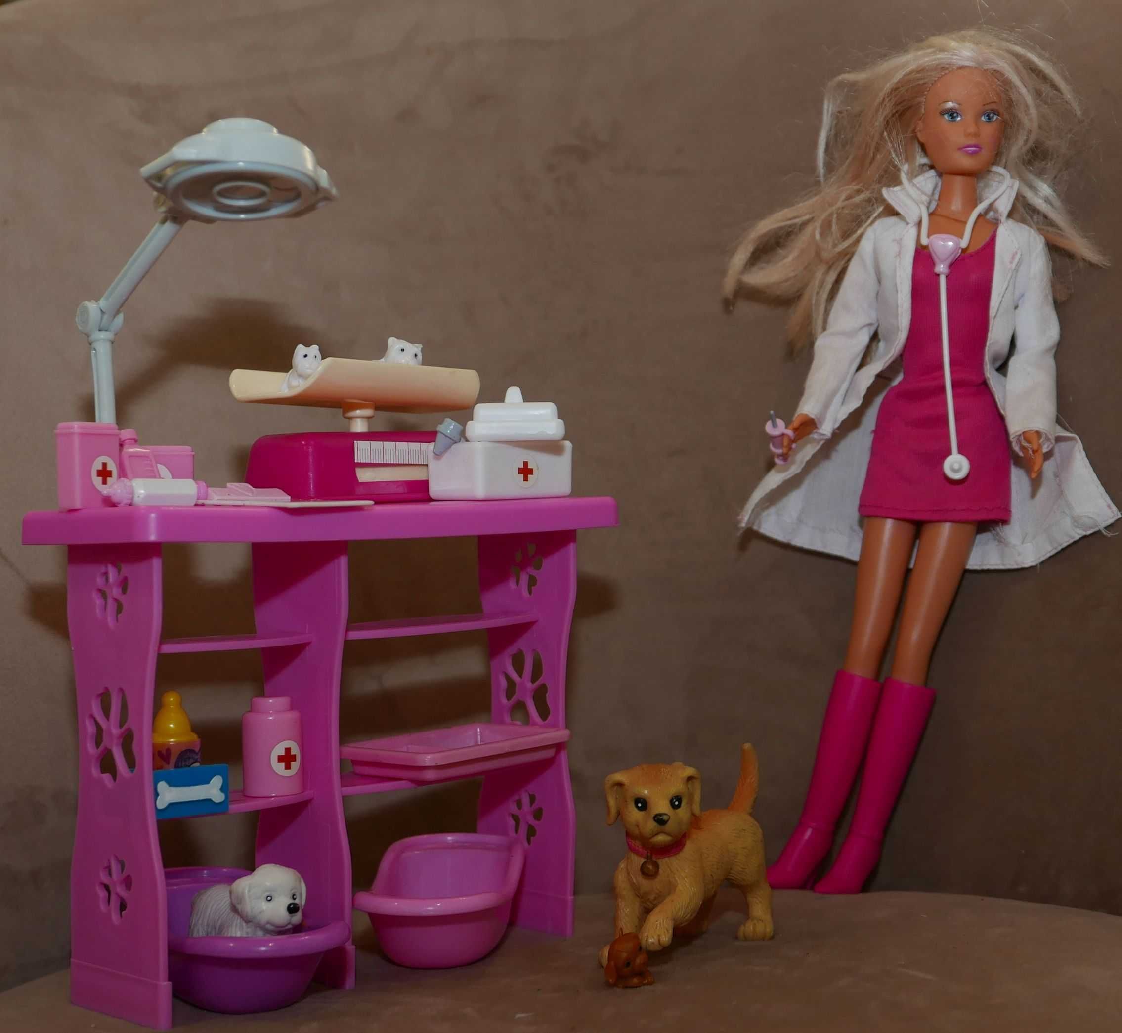 Zestaw Barbie weterynarz plus niespodzianka