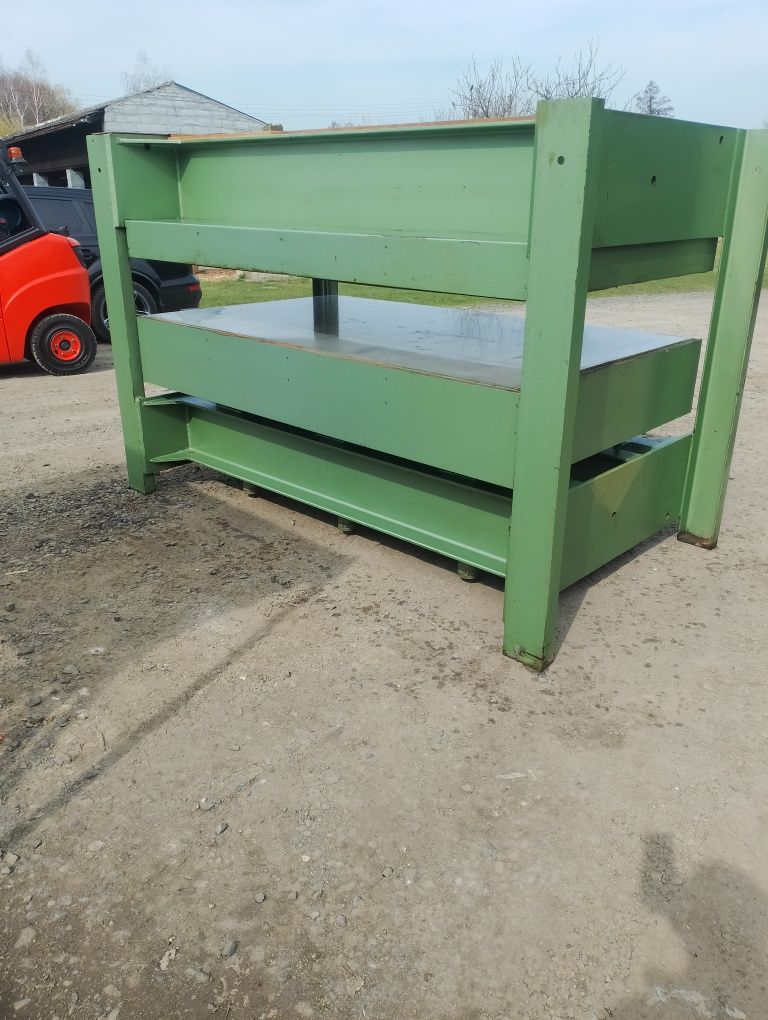 Prasa półkowa Burkle grzana 6 tłokowa 130x220