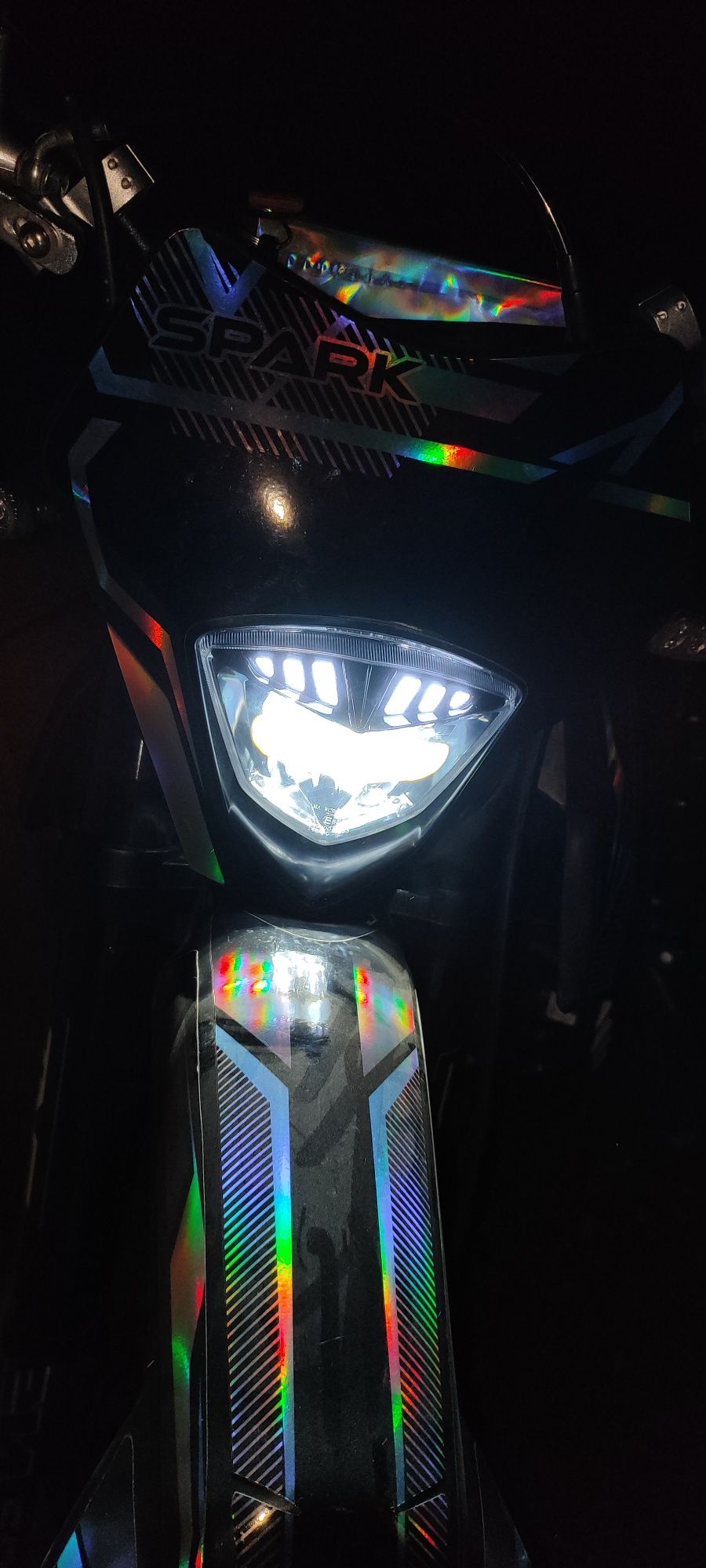 Фара spark sp250p2 пробег 850км