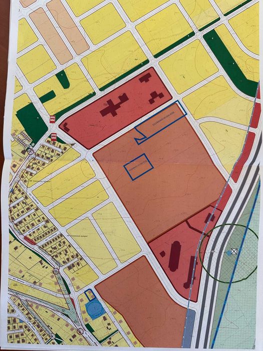 Земельна ділянка 1,2Га під багатоповерхову забудову