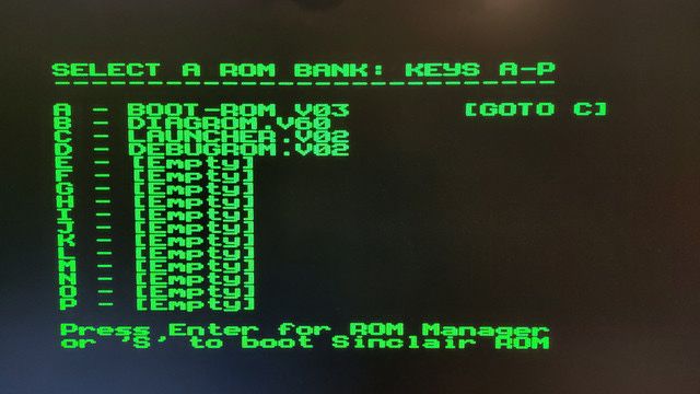 ZX Spectrum periferico para jogos com ligação para joystick