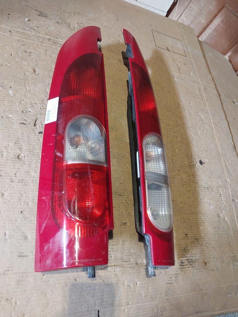 Nissan Kubistar tylna lampa prawa lewa tył wkład lampy tylnej żarówek