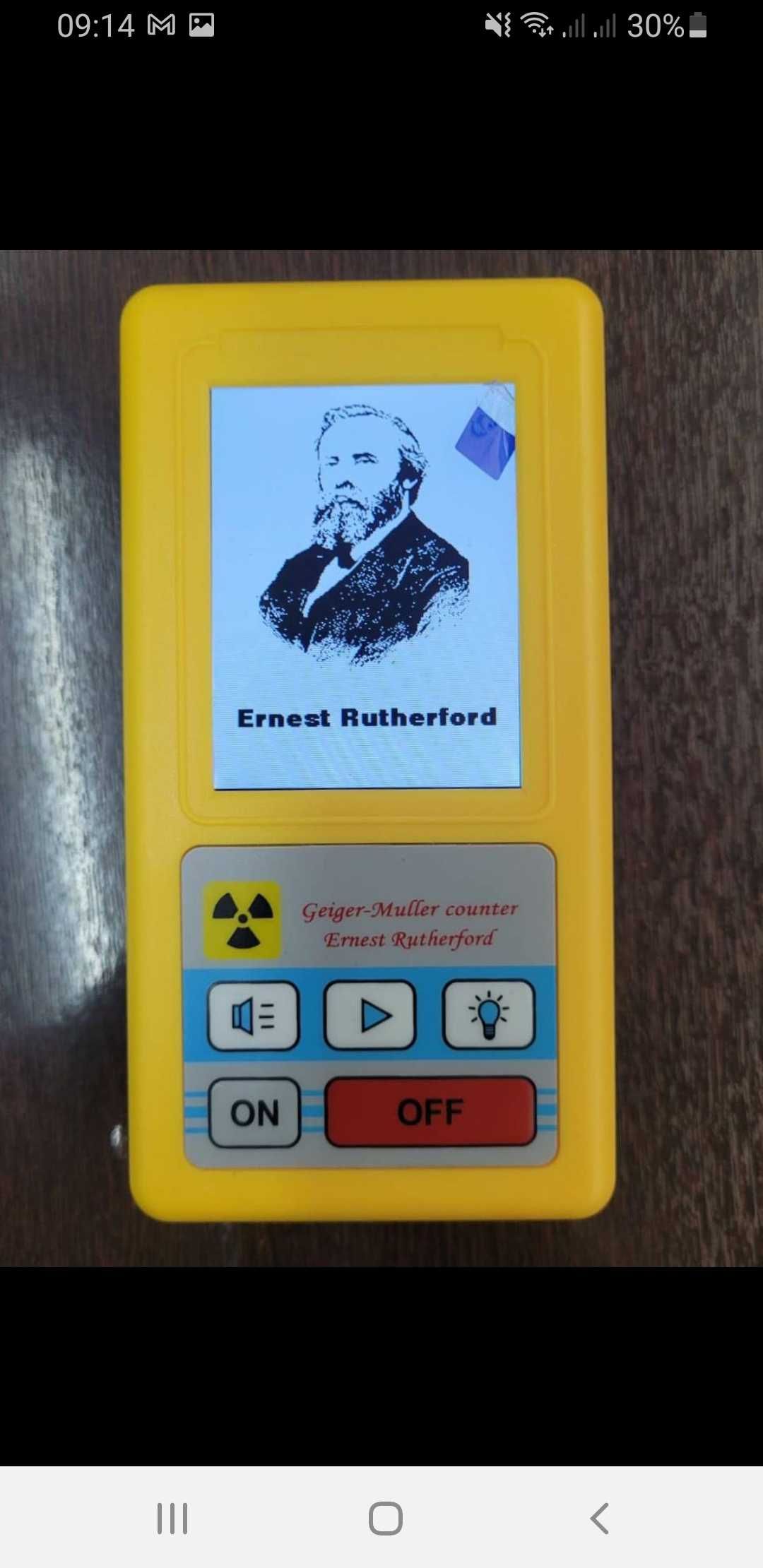 Лічильник радіаційного випромінювання Гейгера-Мюллера Оригінал!