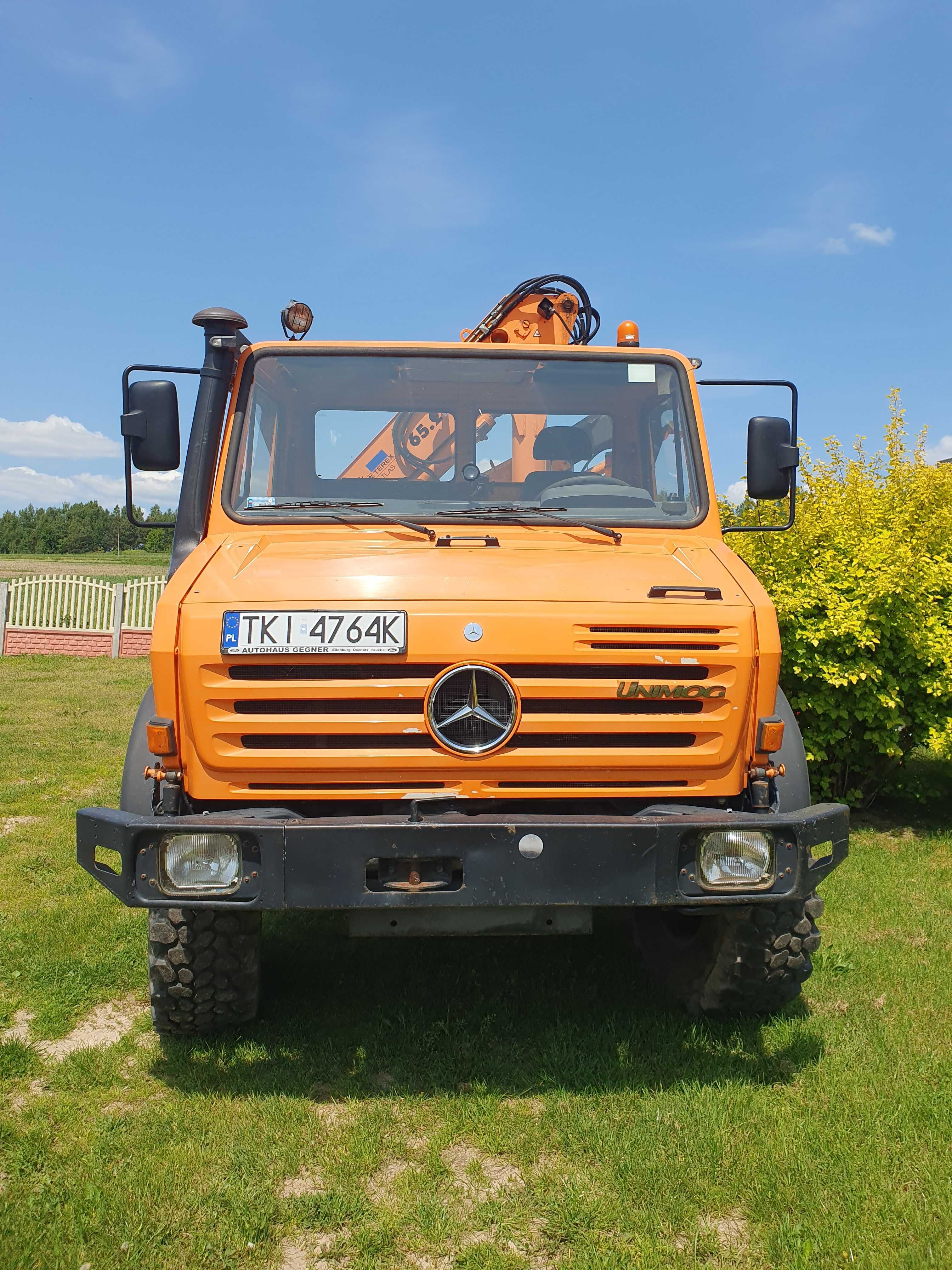 Mercedes Benz Unimog U3000 z HDS  2005r Z Niemiec