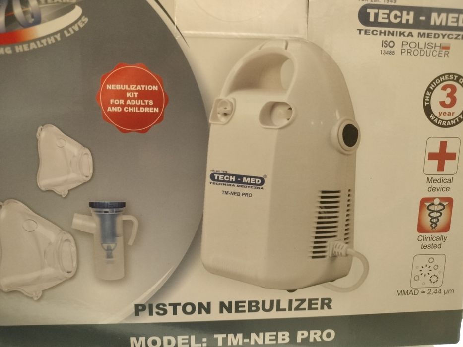 Nowy Inhalator kompresorowy.