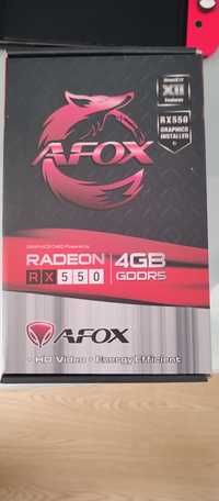 Відеокарта Afox RX550 4GB