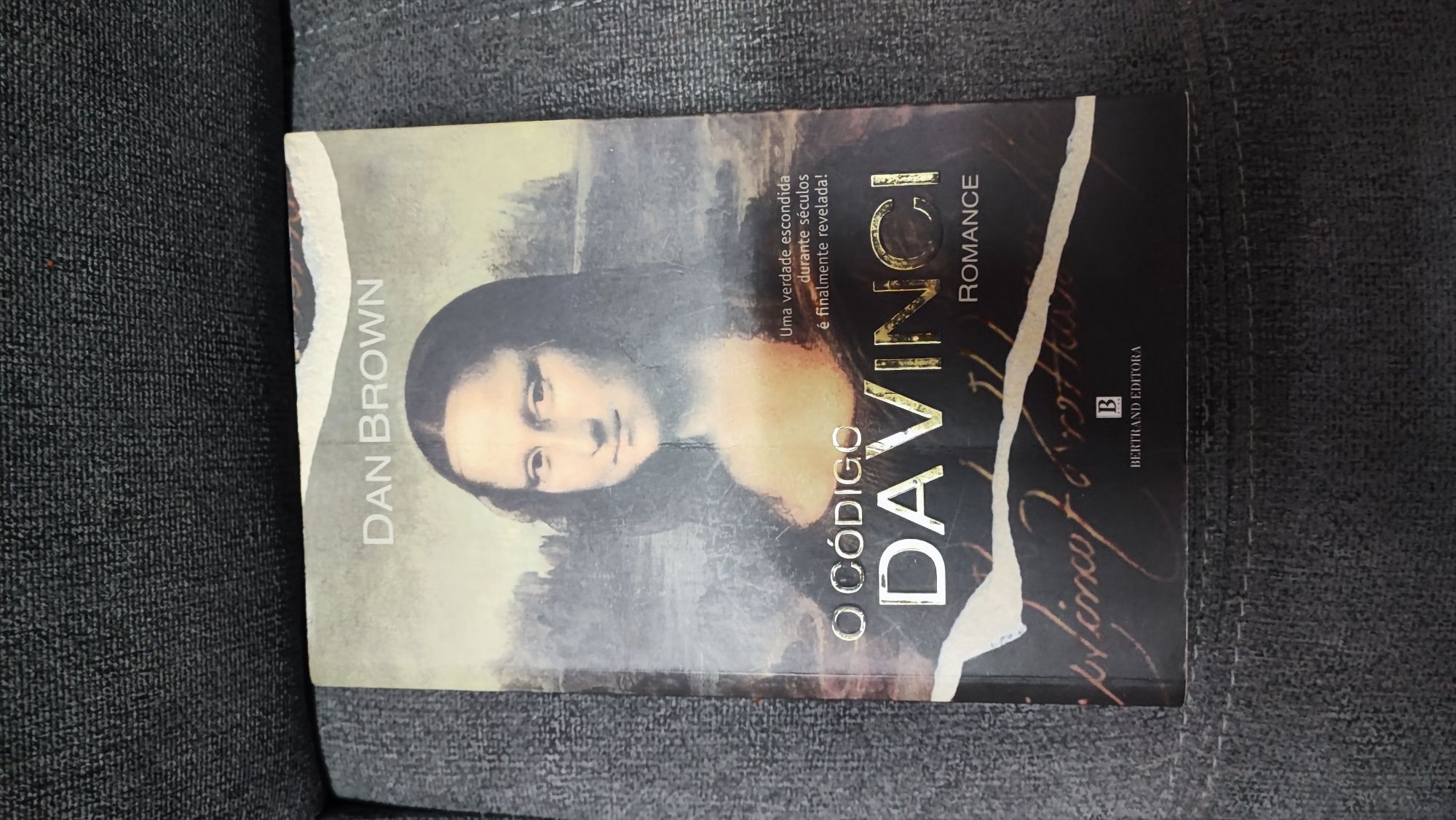 Livro código da Vinci de Dan Brown