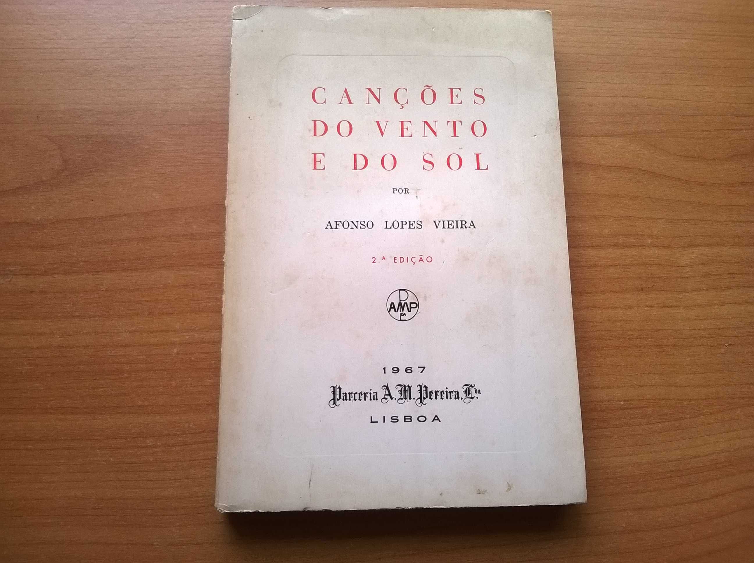 Canções do Vento e do Sol - Afonso Lopes Vieira