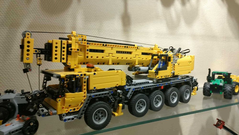 LEGO Technic - żuraw MK II 42009- zmodyfikowany w pełni funkcjonalny