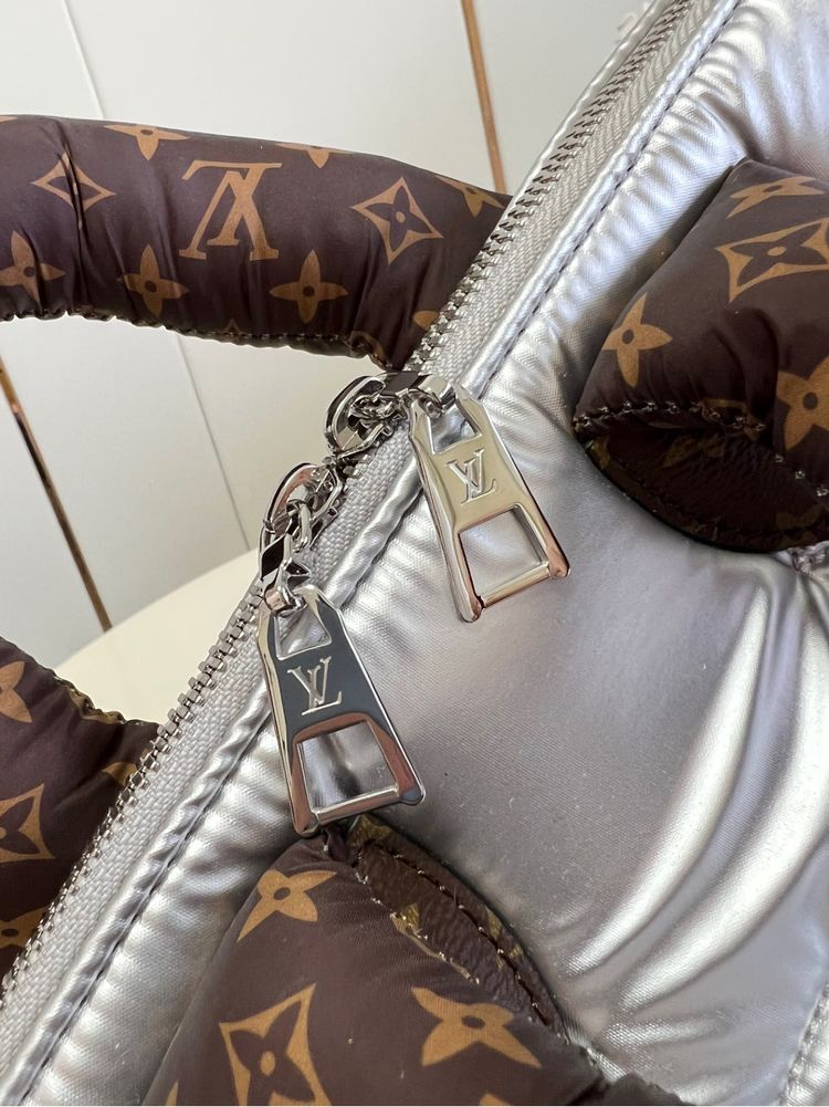 Torebka Louis Vuitton LV Srebrna/Brązowa