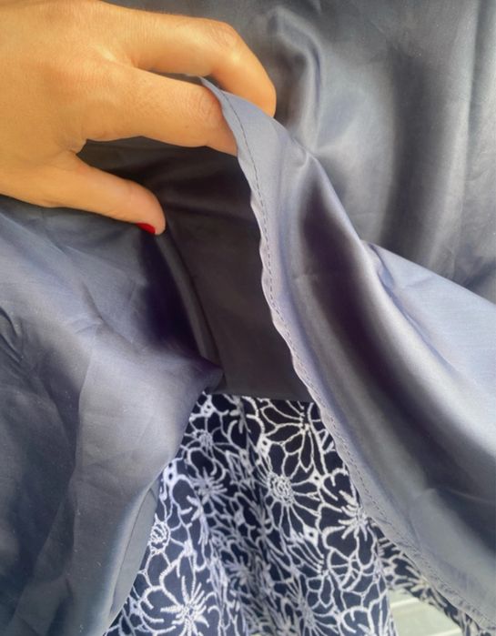 Vestido flores azul Globe