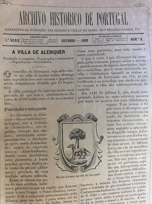 Um pouco de história antiga, de algumas localidades portuguesas