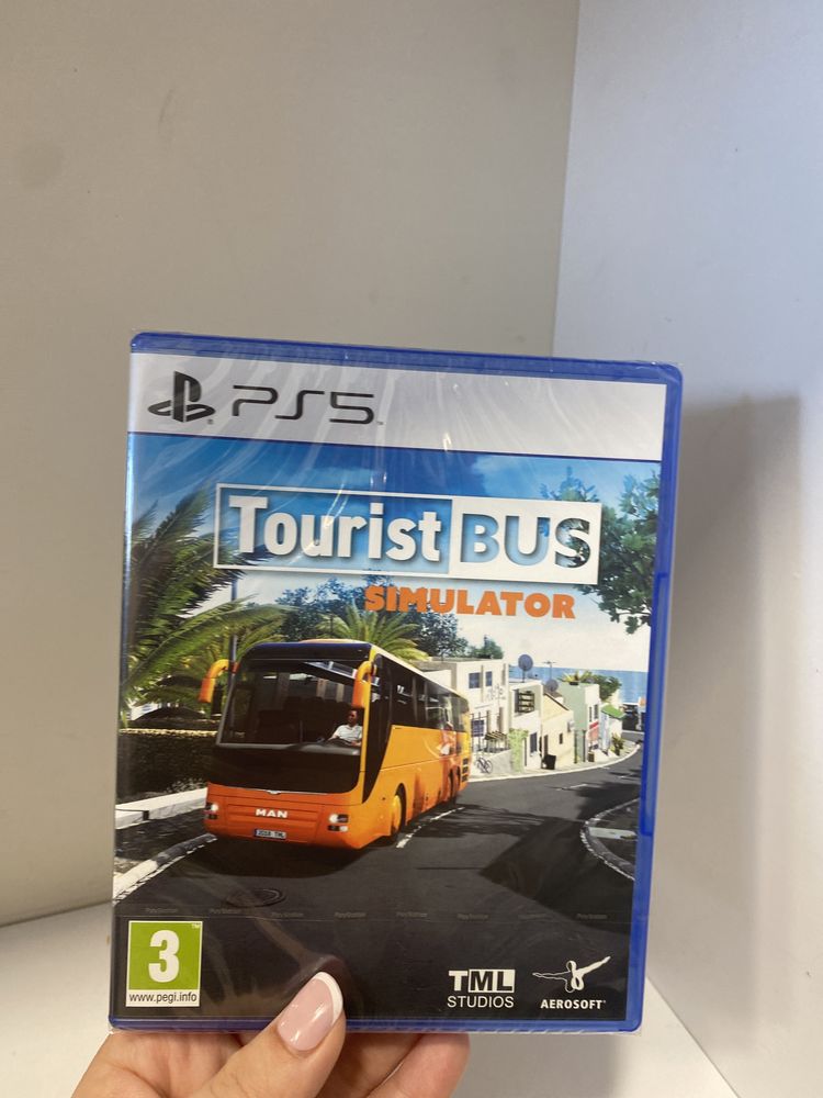 Gra Tourist BUS simulator na ps5 NOWA