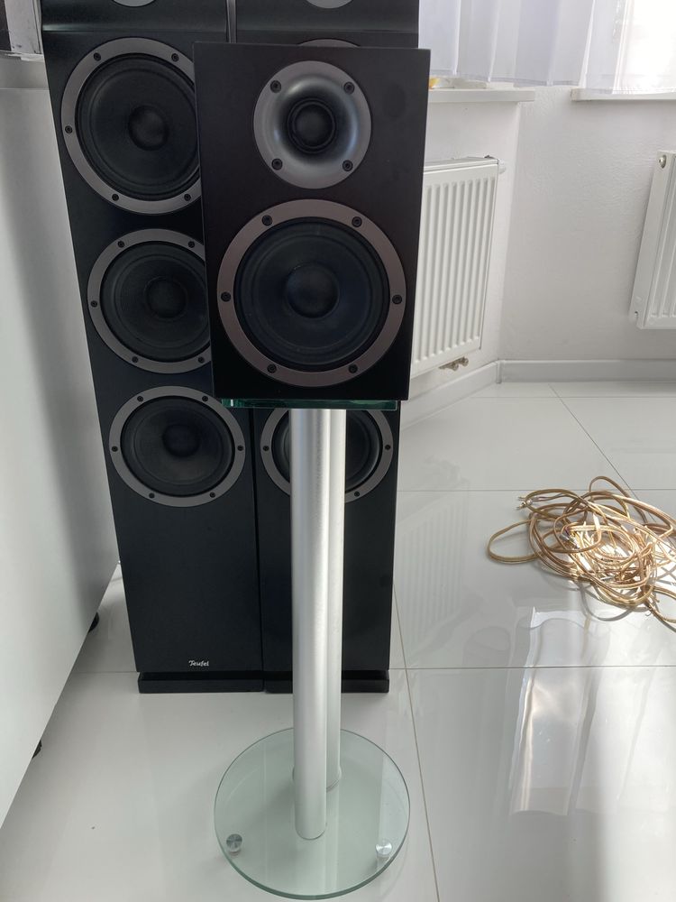 Kino domowe Teufel theather 500 MK II podstawy Gratis