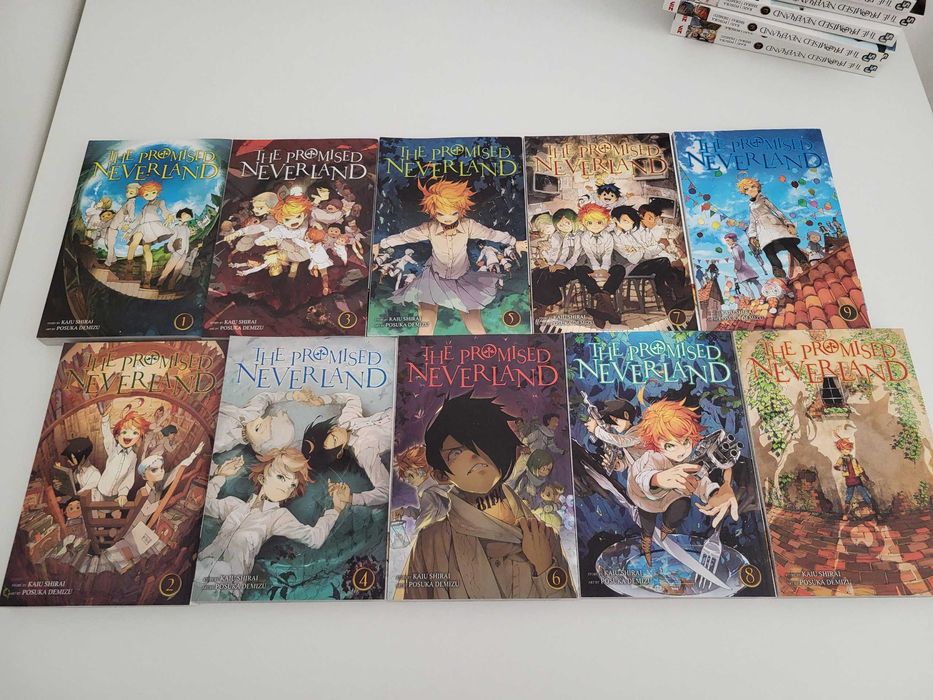 Manga The Promised Neverland tomy 1-20 po angielsku / vol 1-20 in Eng