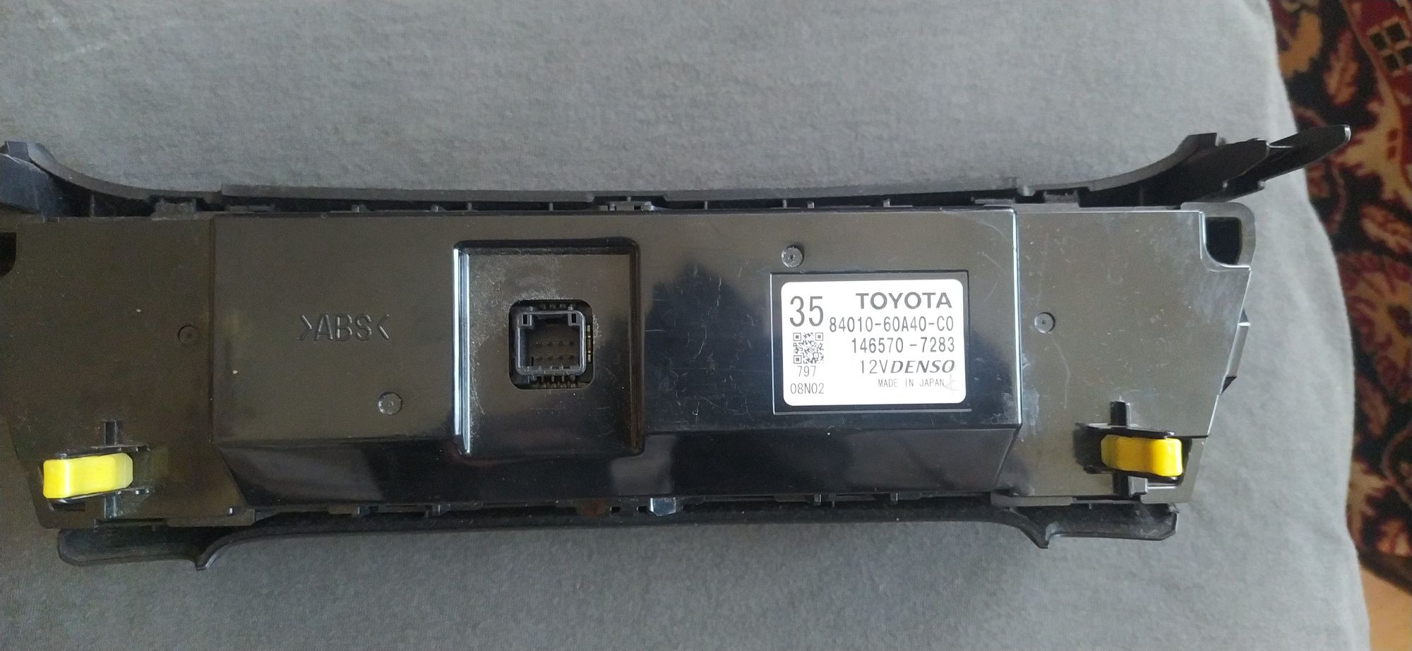Панель управления климатом Land Cruiser Prado 150 84010-60A40-C0