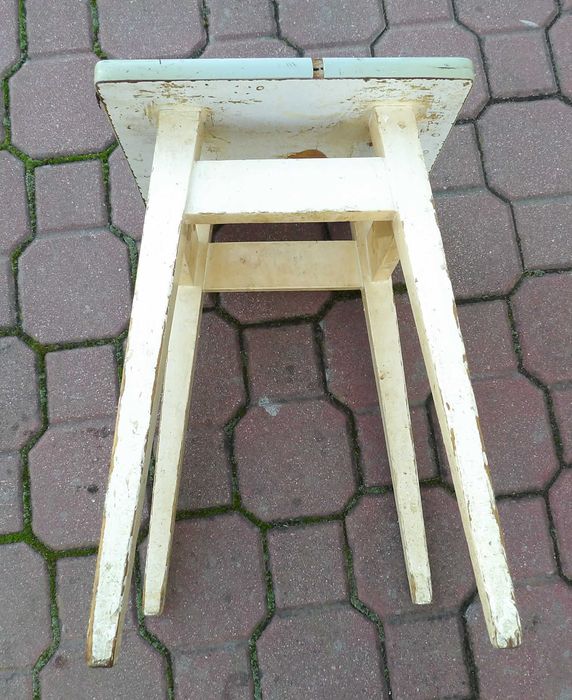 PRL taboret stołek