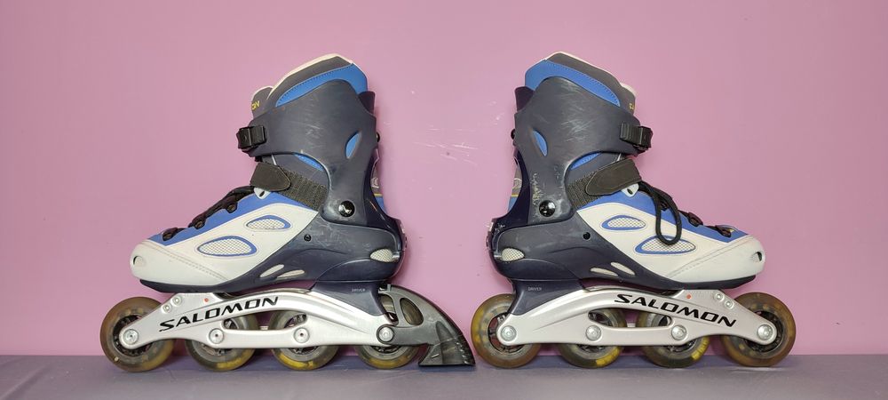 Rolki Salomon Energyzer męskie - 77,5 mm/78A - ALU DR100 - rozm. 39⅔