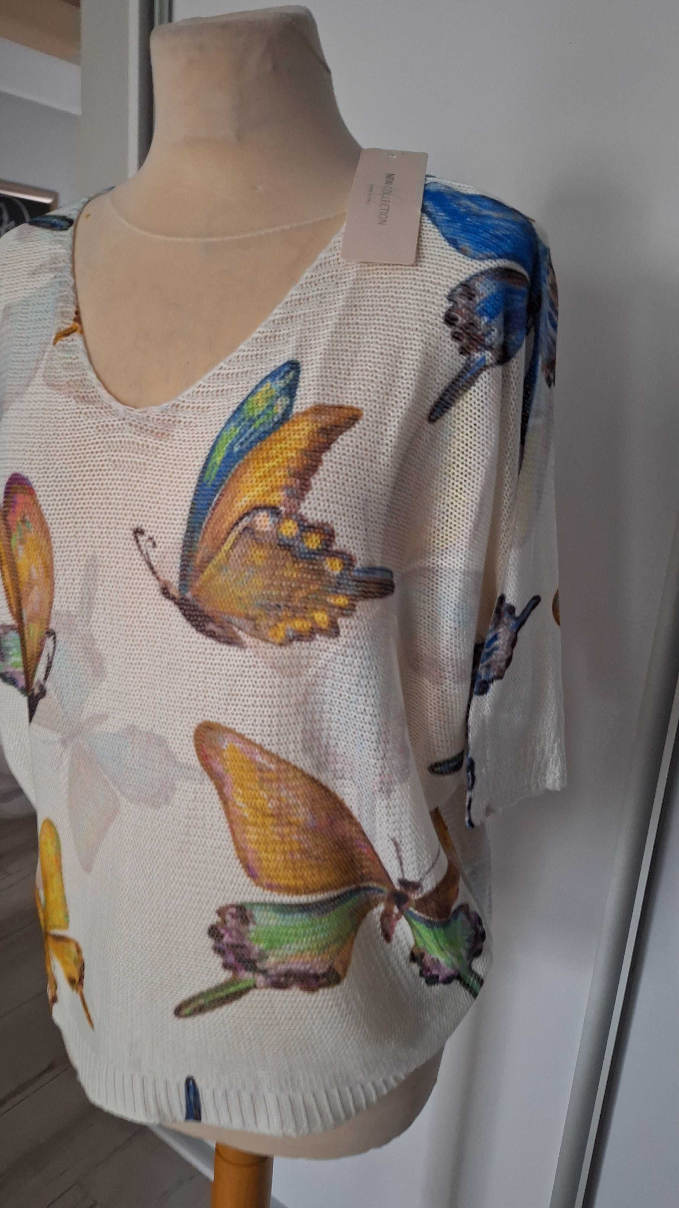 bluzka sweterkowa w roz48/50/ nowa