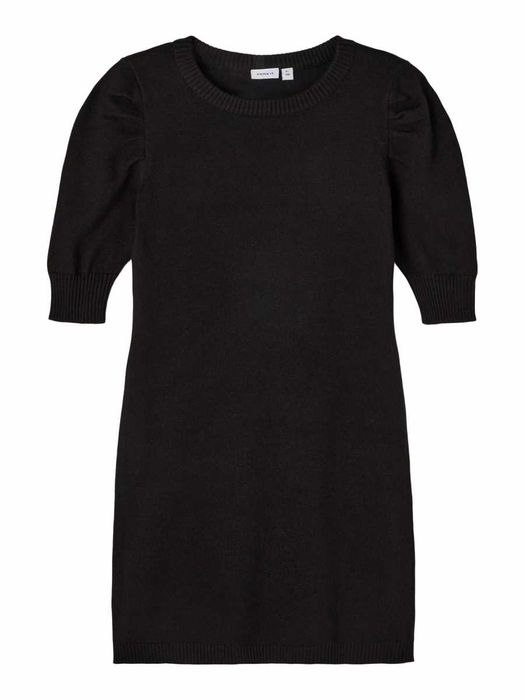 Nowość 2025:) sweterkowa sukieneczka  bufiaste rękawki Name it roz 128