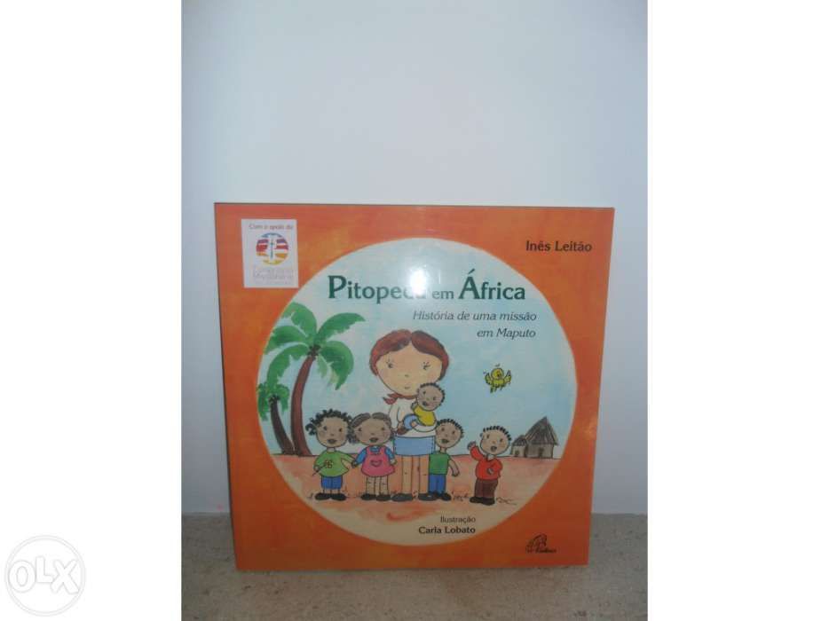 Livro Pitopeca em África - novo