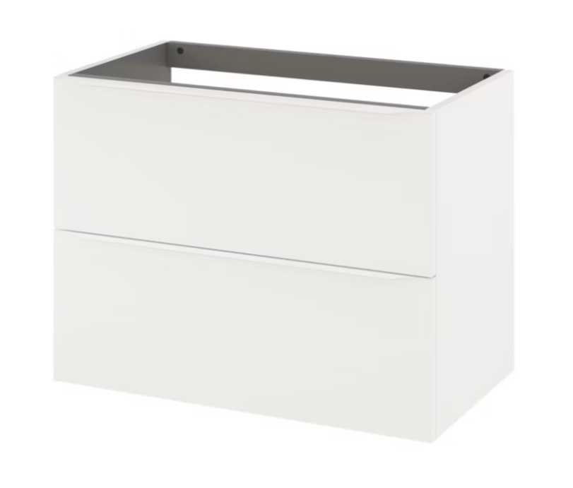 Nowa Szafka pod umywalkę GoodHome Imandra 80 cm wisząca biały mat