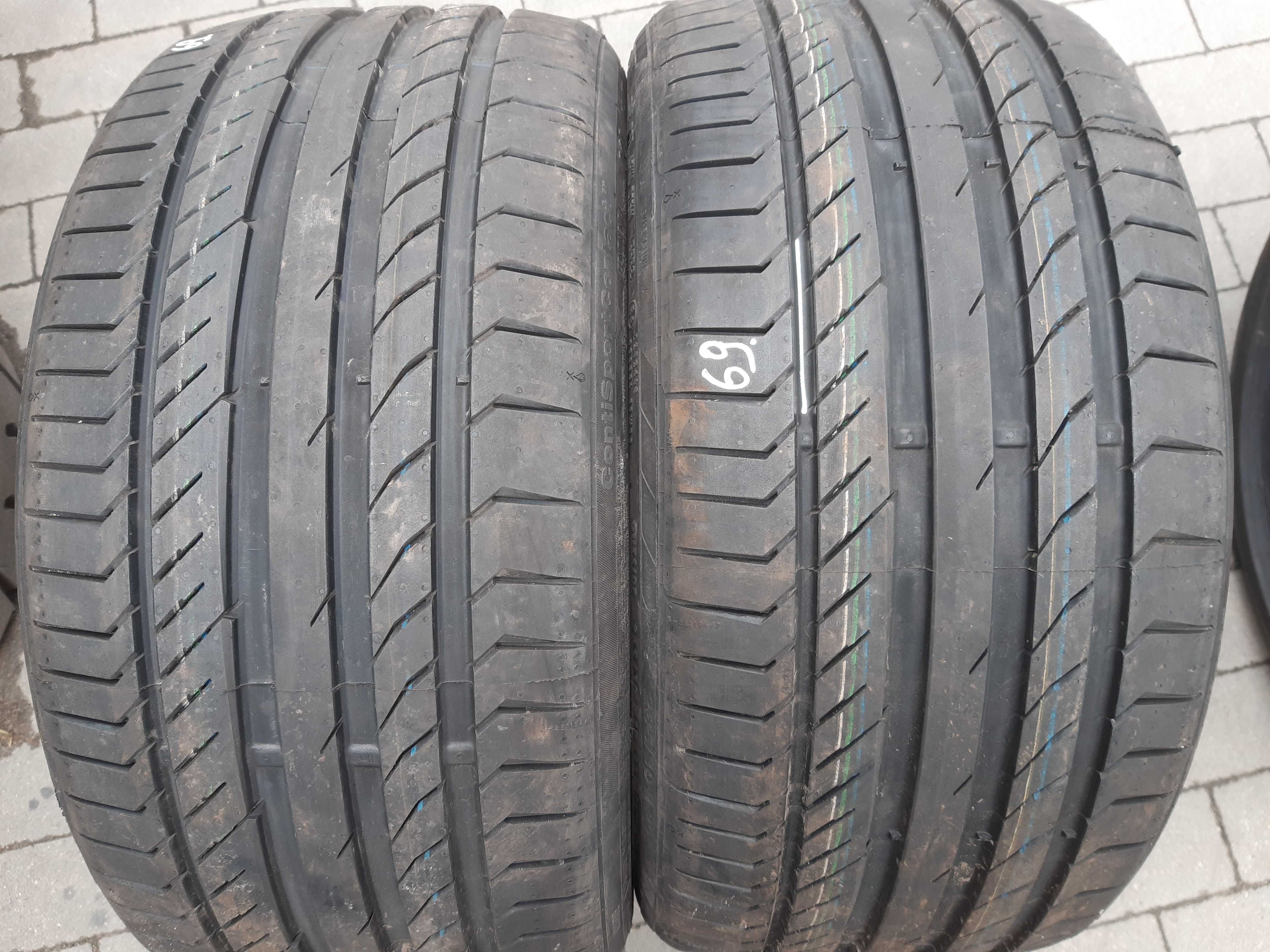 2x Opony 265 30 R 20 Continental  Contisportcontac 5P 2szt jak NOWE