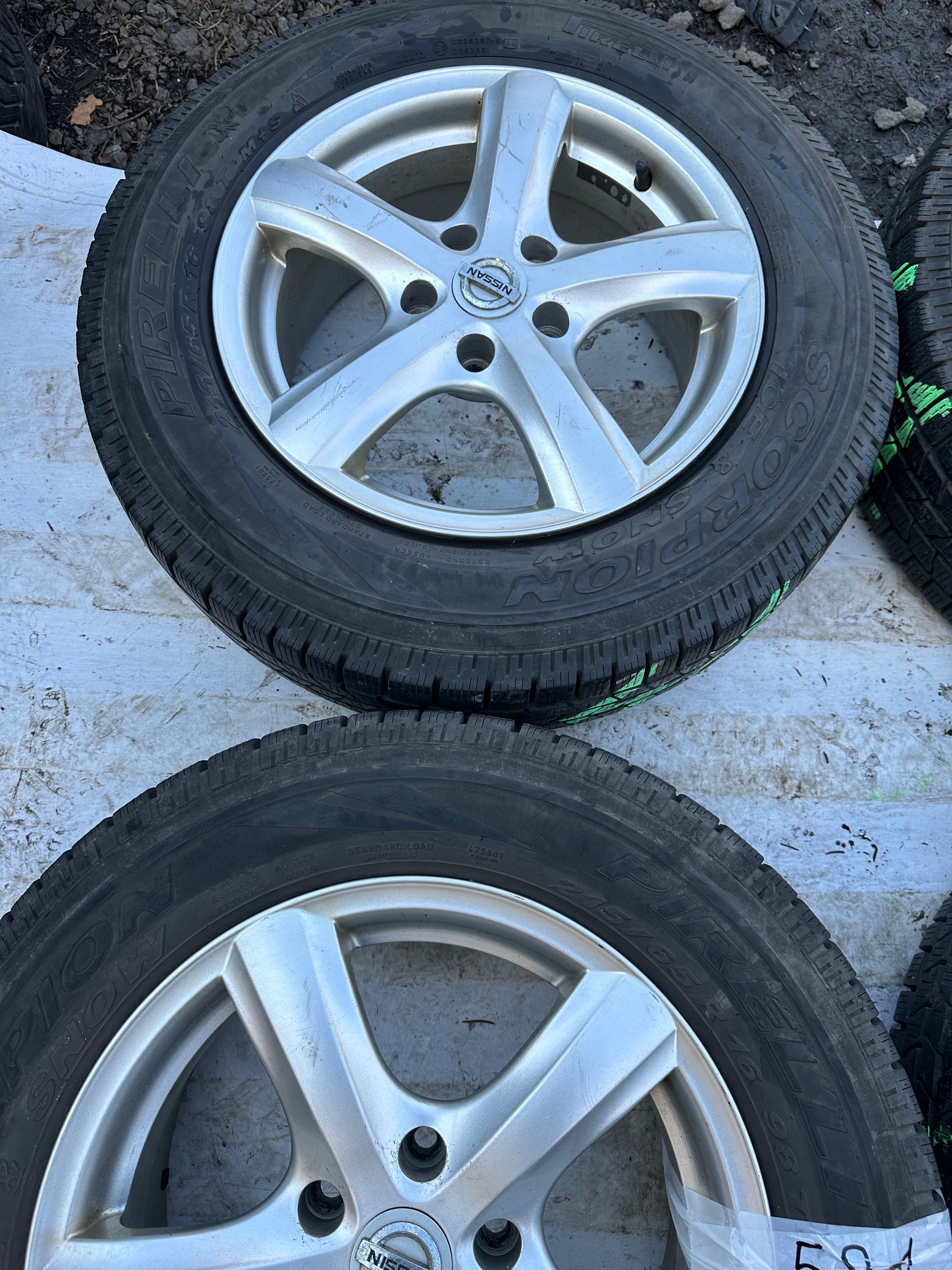 Felgi aluminiowe NISSAN QUASHAI 16 5x114,3 bez opon