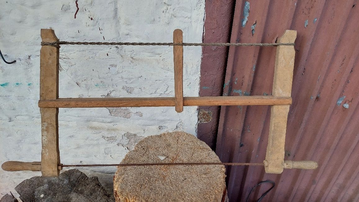 Piła ręczna  ramiwa do drewna drewniana tzw. Japońska