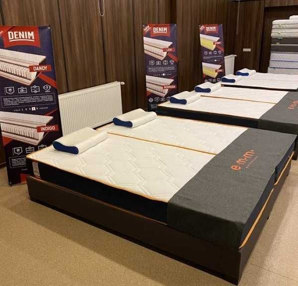 Матрац Denim безпружинний з різною жорсткістю сторін. Знижка до -41%!